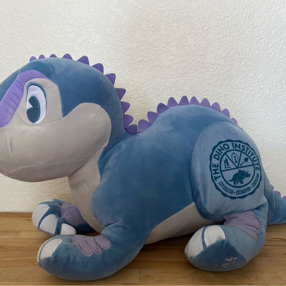 Disney Blue and Purple Dino Institute Plush